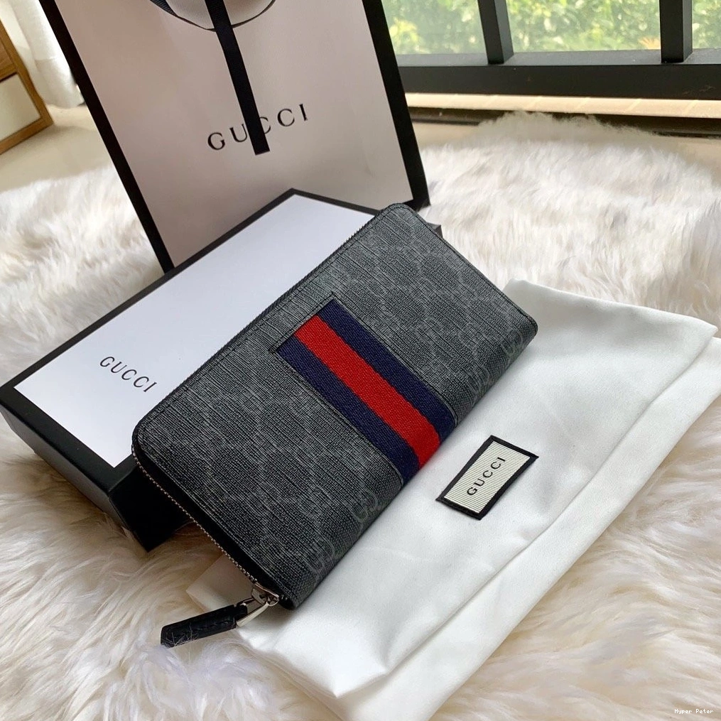 Hyper Peter ZIP AROUND GUCCI LEATHER WALLET 0825
